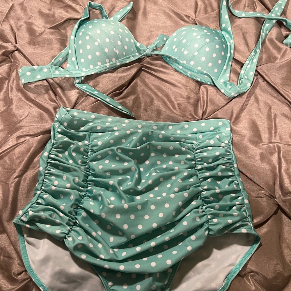 Pin up swimsuit Mint Color